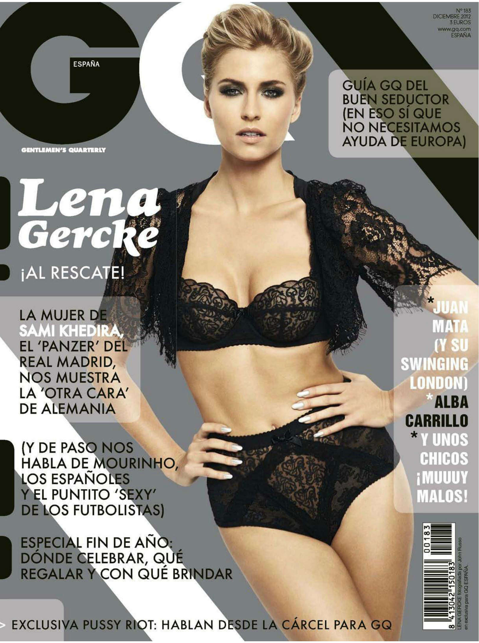 Lena Gercke - GQ Spain Magazine (December 2012)